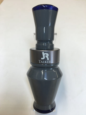 Standard Duck Call Grey With Pearl Blue tips