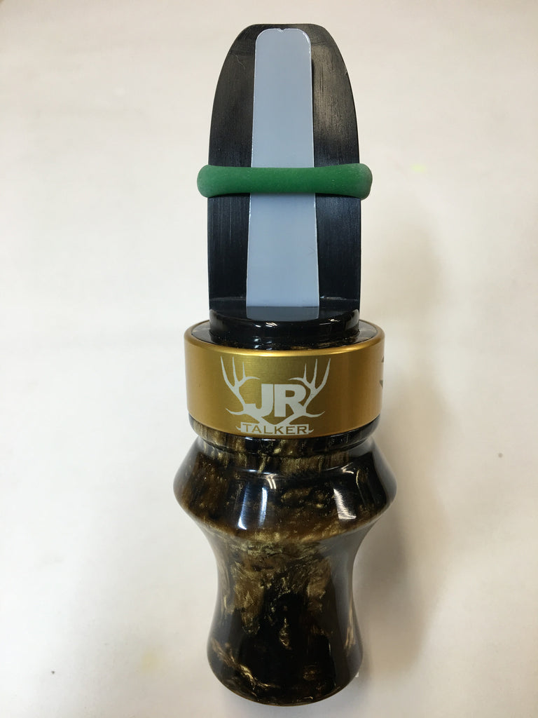 Elk Call Black & Gold with Gold Band