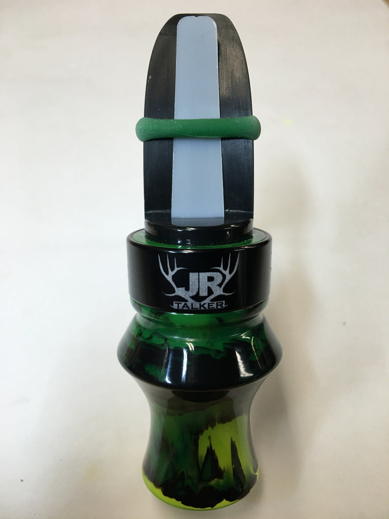 Elk Call Black & Florescent Green with Black Band