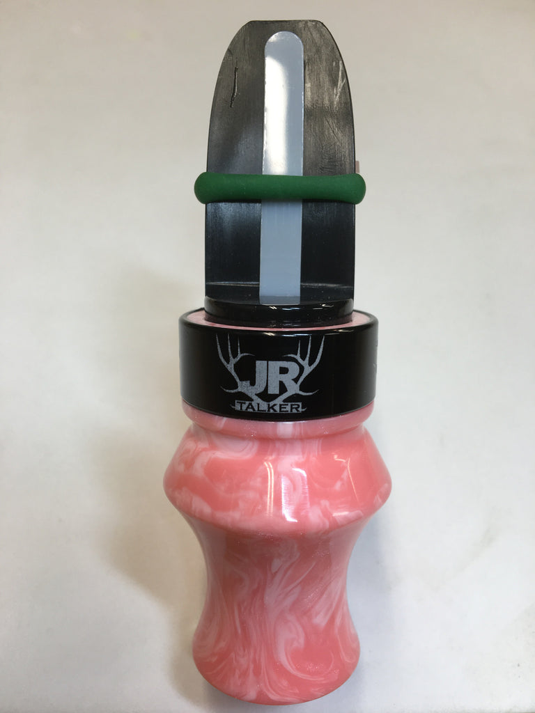 Elk Call 2 Tone Pearl Pink With Black Band