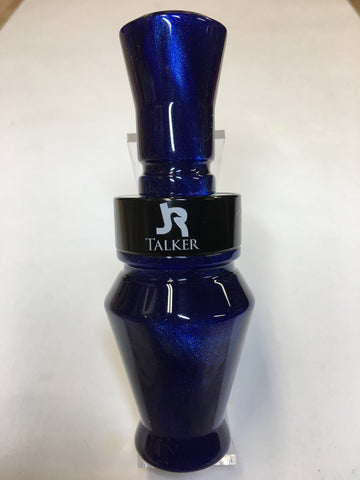 Standard Duck Call Pearl Blue With Black Band